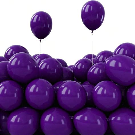 Royal Purple Balloons 50 Pcs 12 10 5 Inch Purple Balloons Dark Purple