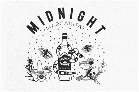 Practical Magic Midnight Margaritas Svg Graphic By Camelsvg Creative