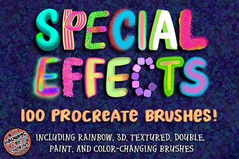 Procreate Special Effects Brush Set Brushes ~ Creative Market