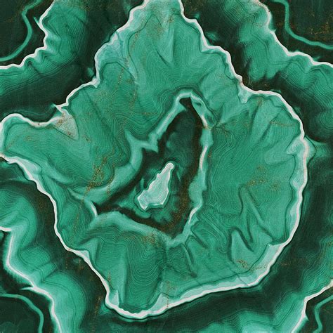 Malachite Texture 02 Digital Art By Aloke Design Fine Art America