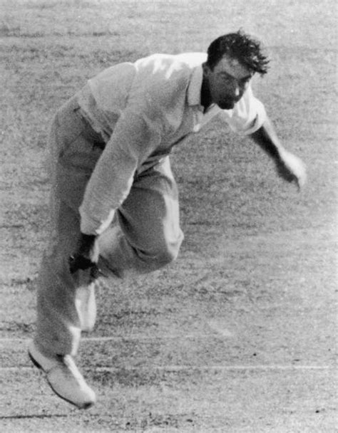 Fred Trueman bowls | ESPNcricinfo.com