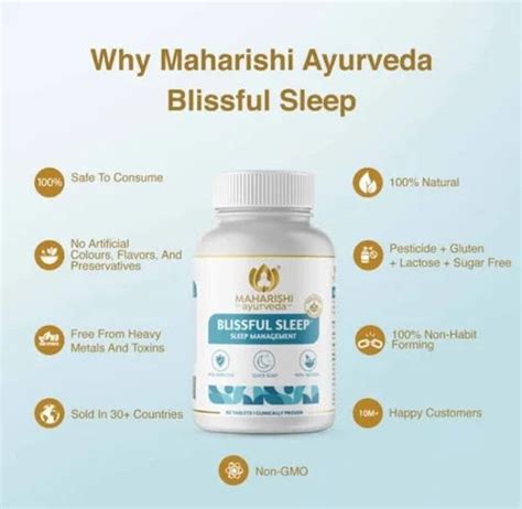 Maharishi Ayurveda Blissful Sleep Tablets At Rs 599 In Bulandshahr ID