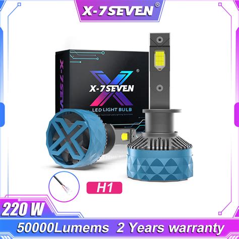 Usa X 7seven H4 Led Headlight Bulbs Apollo Plus 220w 50000 Lumens 6500k