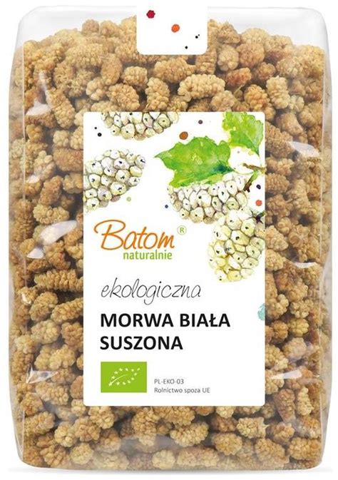 Morwa Suszona Bia A Ekologiczna Kg Batom Naturalne Owoce Bio