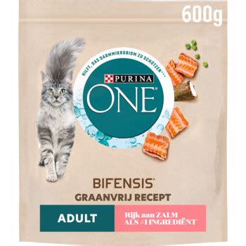 Purina One Graanvrij Adult Met Zalm Kattenvoer Voordelig