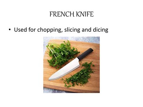 Kitchen Tools And Equipment Needed In Preparing Appetizers Cookery Pptx