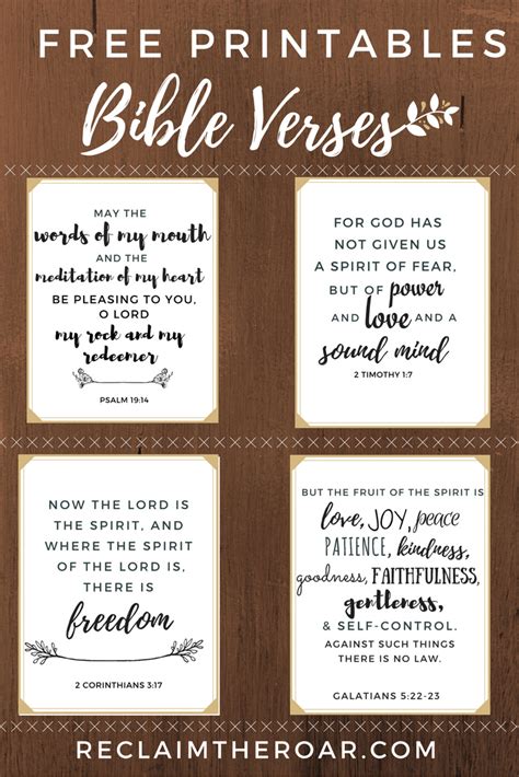 Printable Scriptures