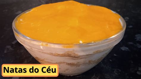 Natas do Céu Doce da Casa Receita Fácil YouTube