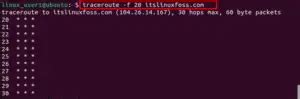 How To Install And Run Traceroute On Ubuntu 22 04 Its Linux FOSS