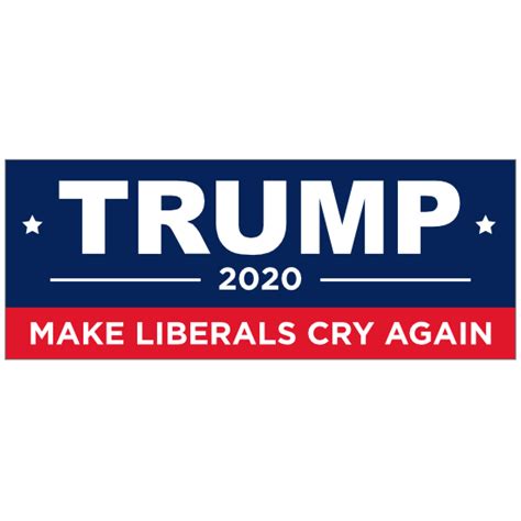 Make Liberals Cry Again Trump Sticker