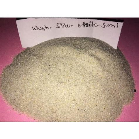 Aquarium Washed White Silica Sand at Rs 2.8/kg | White Silica Sand in ...