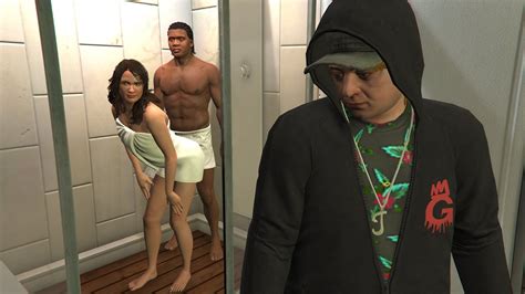 Jimmy Saw Franklin And Amanda In The Bathroom GTA 5 YouTube