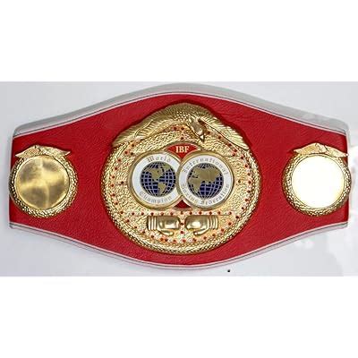 Floyd Mayweather Autographed Red IBF Boxing Belt Nepal | Ubuy