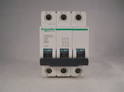 Schneider Mcb Triple Pole Phase Type C A C Hc Merlin