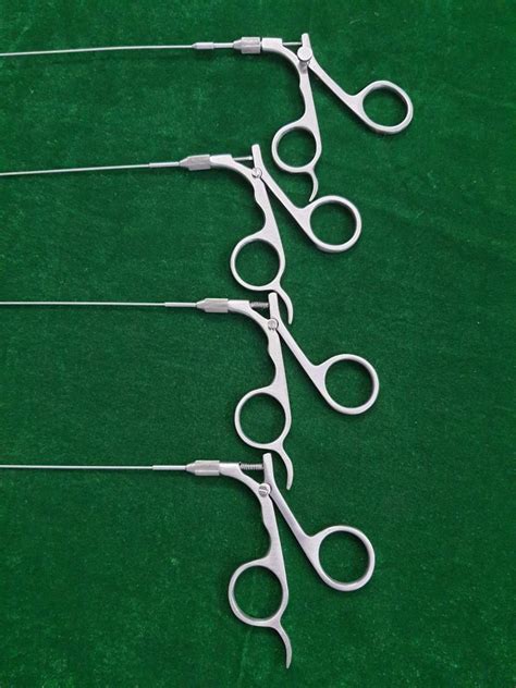 Laparoscopic Hysteroscopy Semi Rigid Scissor Alligator Biopsy 5fr 40cm