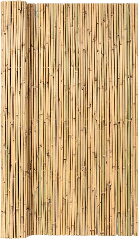 Amazon Mininfa Natural Bamboo Slat Screening Eco Friendly Privacy