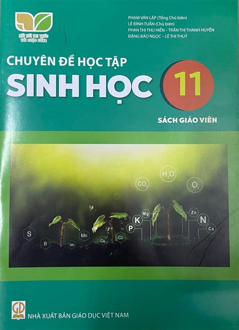 Chuyên đề Học Tập Sinh Học Lớp 11 Sách Giáo Viên Kết Nối Tri Thức