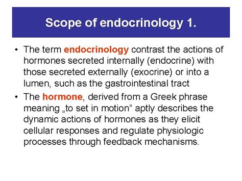 Principles Of Endocrinology Semmelweis University First Department Of