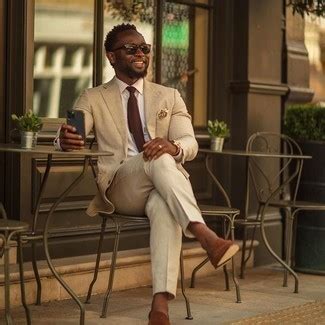 Tan Suit Color Combinations With Shirt And Tie Suits Expert Off