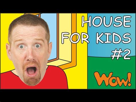 House song for kids. - English ESL video lesson