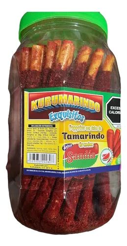 Banderilla Grande De Tamarindo Sabor Sandia Popote Pzs Cuotas Sin