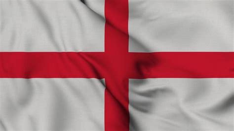 England Flag Stock Video Footage for Free Download