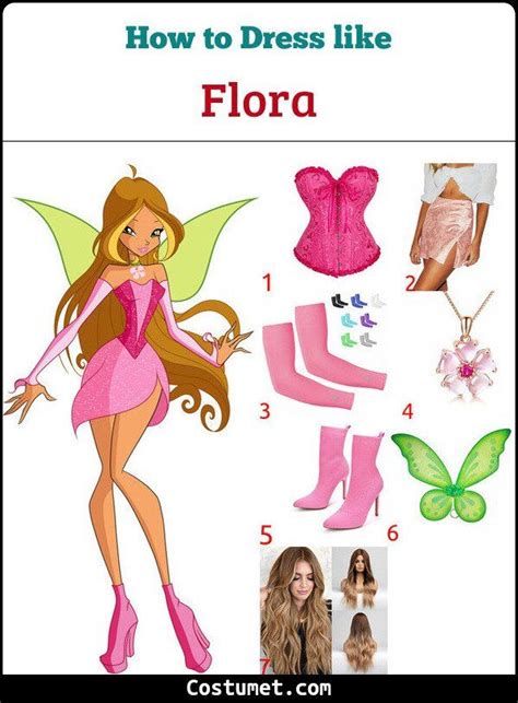 Flora (Winx Club) Costume for Cosplay & Halloween 2023 | Fairy halloween costumes, Halloween ...