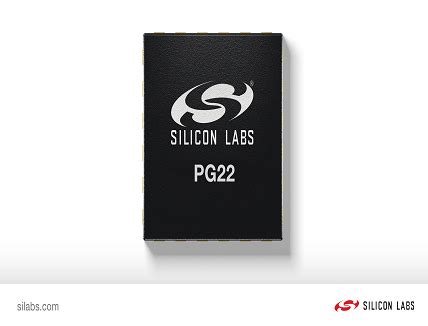 EFM32PG22 (PG22) 32-bit microcontroller unit for IoT Edge Applications