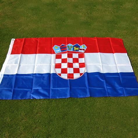 Croatian Fan Flag Large 90x150 Croatian T Shop