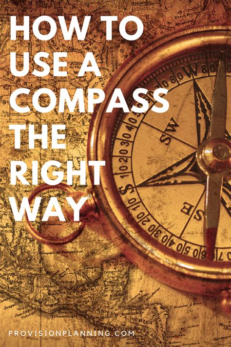 How To Use A Compass Survival Tips Outdoor Survival Kit How To Memorize Things