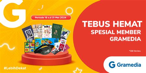 Info Kode Tebus Hemat Spesial Member Gramedia MyValue