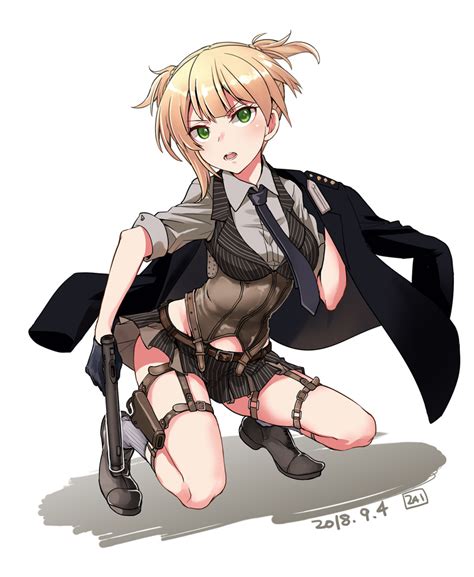 Welrod Mkii Girls Frontline Drawn By Fujiijun Danbooru