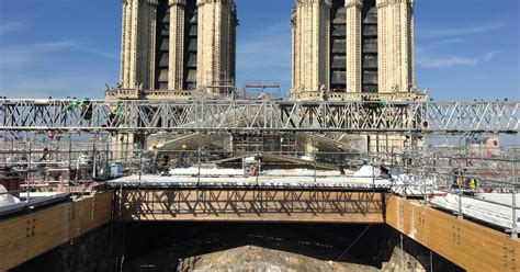 Notre Dame de Paris visite au cœur du chantier du siècle