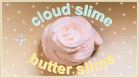 Mixing Cloud Slime And Butter Slime Cloud Butter Slime Youtube