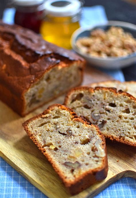 Przepis na chlebek bananowy z orzechami włoskimi