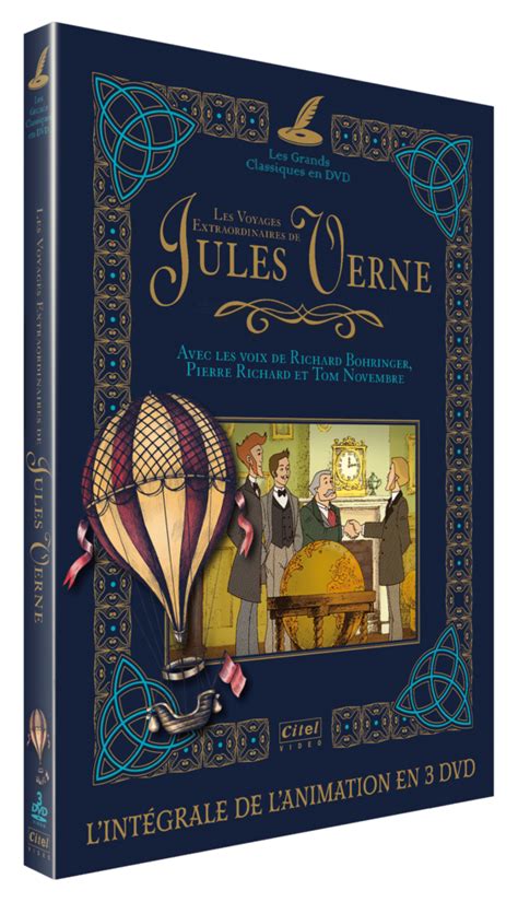 Les voyages extraordinaires de Jules Verne 3 DVD Citel vidéo