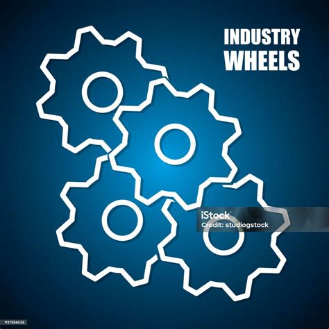Vetores De Engrenagens Rodas Dentadas Ou Rodas E Mais Imagens De Colômbia Colômbia Conceito