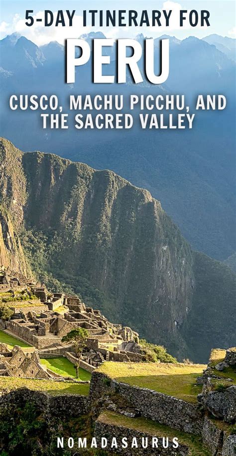 Here S How To See Machu Picchu The Sacred Valley And Cusco In This 5