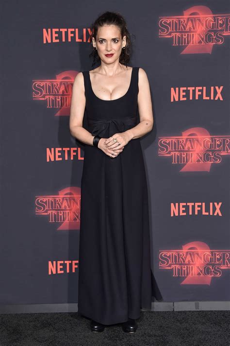 Winona Ryder At The Stranger Things Season 2 Premiere In Los Angeles