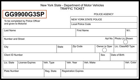 Printable Fake Traffic Tickets Printable Word Searches