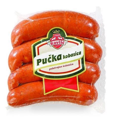 Kobasica Pučka 1 kg Mesna industrija Ravlić Akcija Njuškalo katalozi