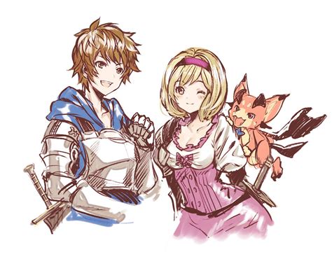 Djeeta Gran Vyrn And Fighter Granblue Fantasy Drawn By Madogawa