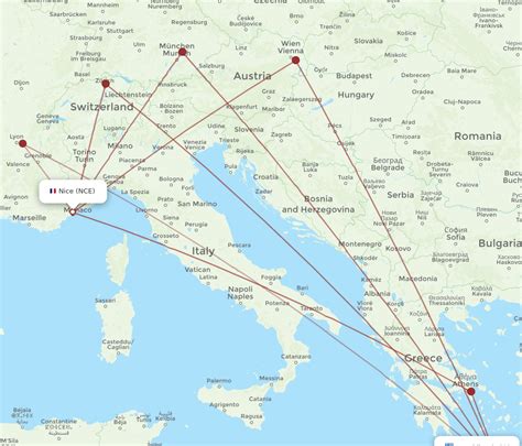 All Flight Routes From Heraklion To Nice Her To Nce Flight Routes