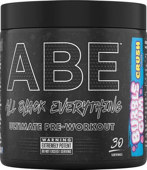 Applied Nutrition Abe Pre Workout All Black Everything Pre Workout