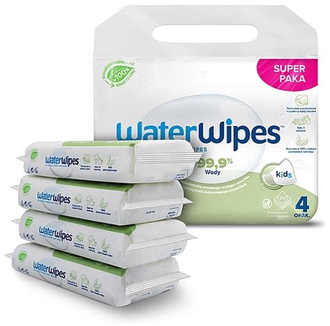 WaterWipes BIO Baby Wipes Biodegradowalne chusteczki nawilżane dla