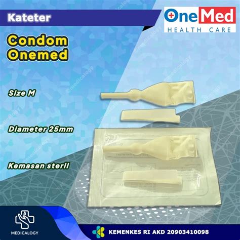 Jual Condom Catheter Onemed Size M Per Pcs Kateter Drainase Urine