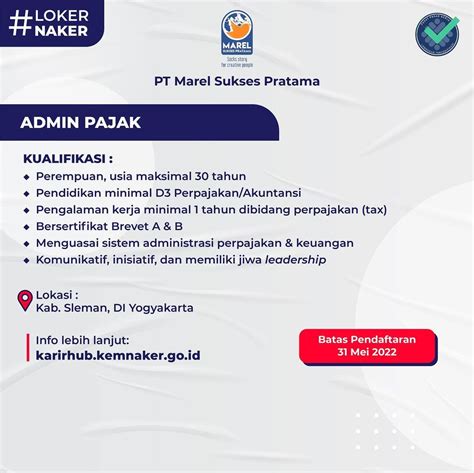 Lowongan ADMIN PAJAK AtmaGo