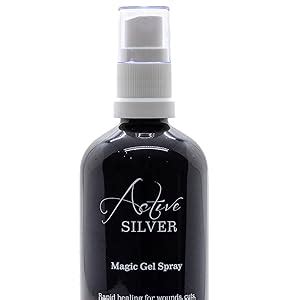 Active Silver Magic Gel Spray Ml With Colloidal Silver And Aloe Vera