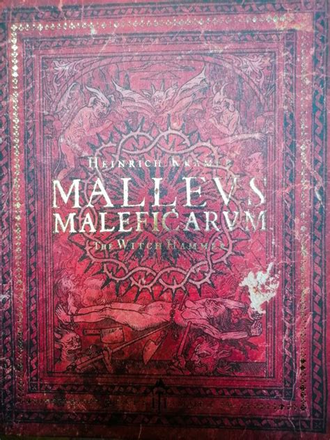 Malleus Maleficarum The Witch Hammer Hexenhammer Books