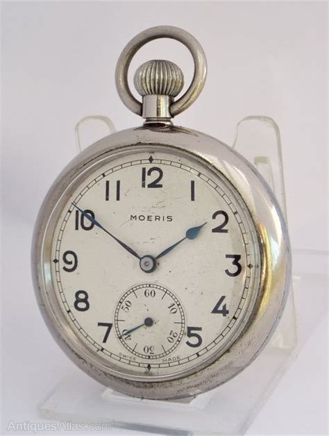 Antiques Atlas A S Moeris Military Pocket Watch